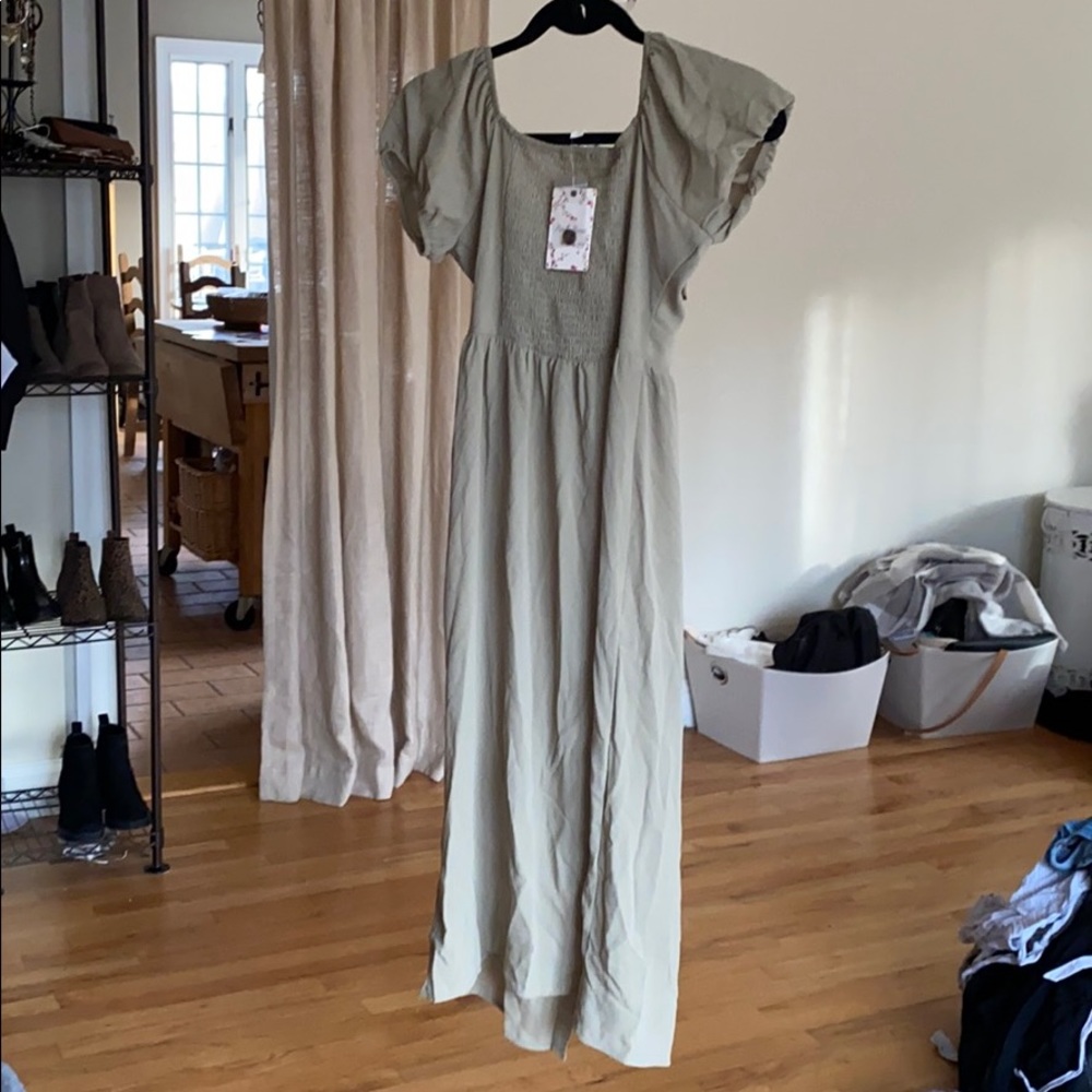 Off The Shoulder Midi Dress